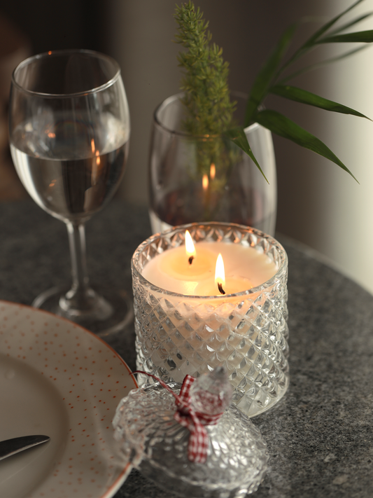 Crystal 2 Wick Candle - 100% Natural + Zero Waste - I AM BLVD