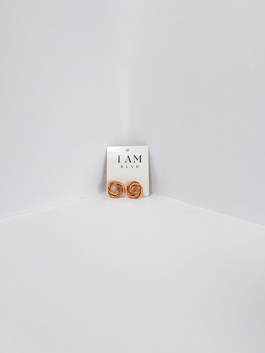 Round Hoop Ear Ring - I AM BLVD