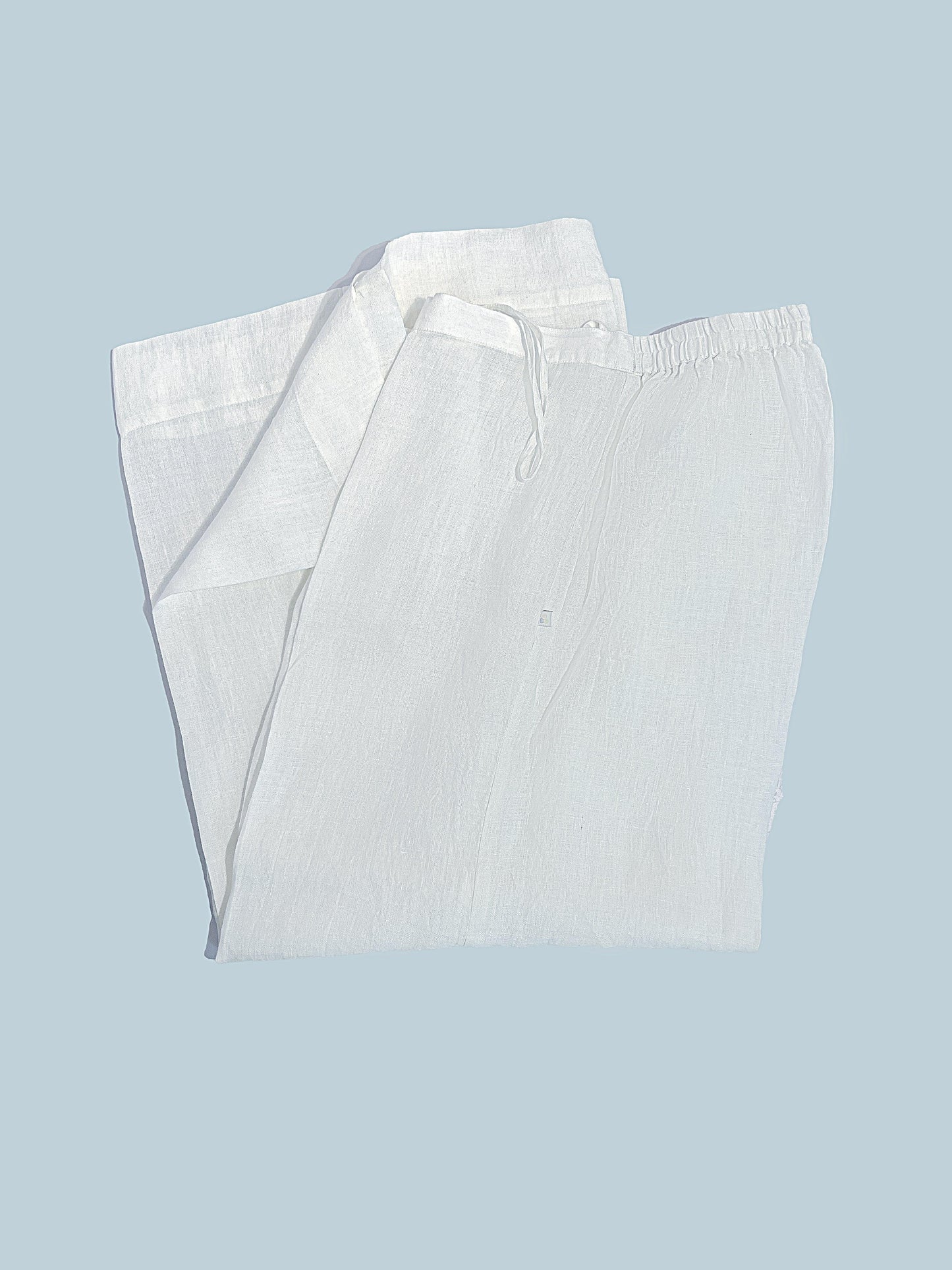 Linen Palazzo Pants - I AM BLVD