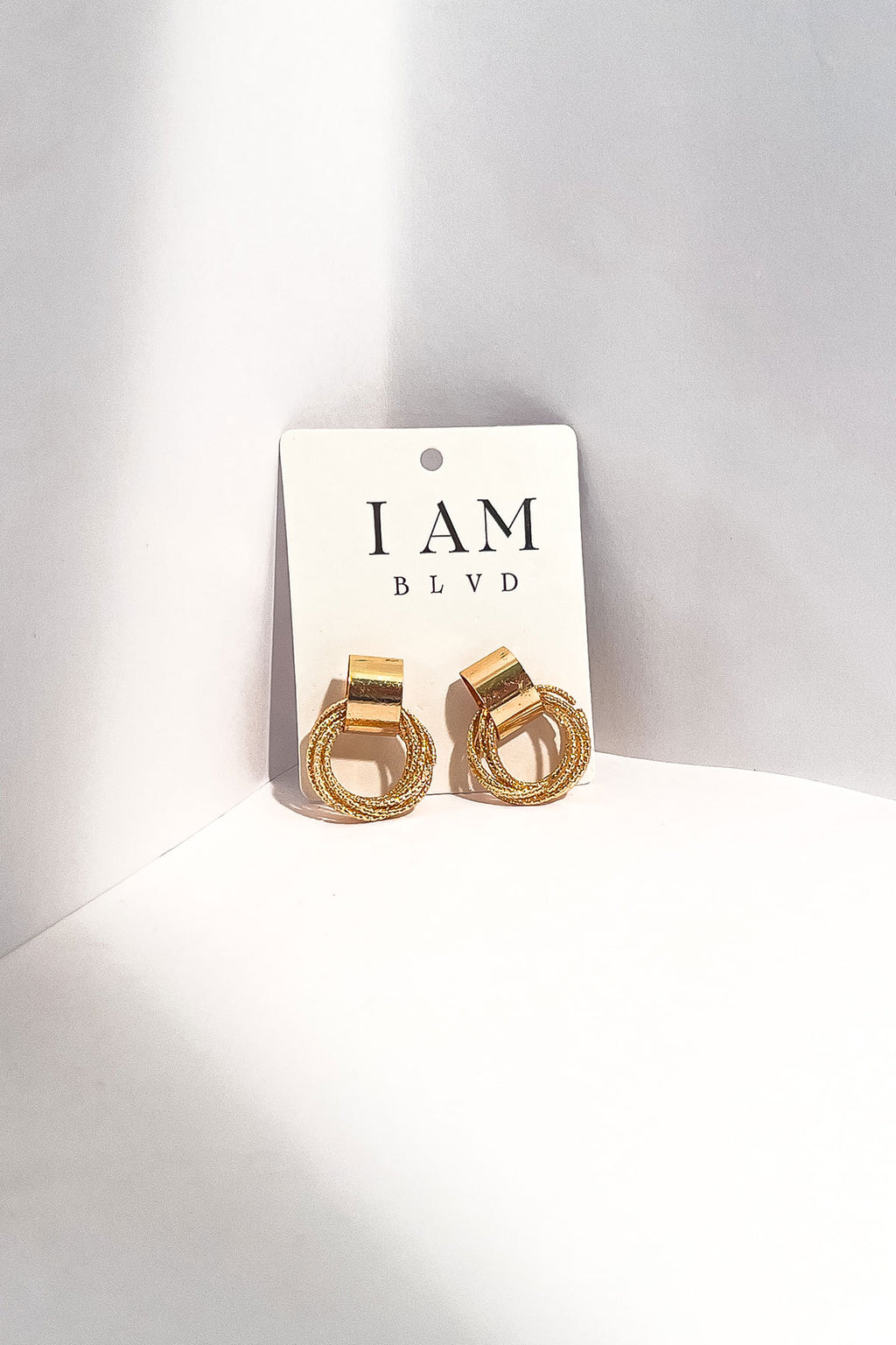 Textured Ear Ring - I AM BLVD