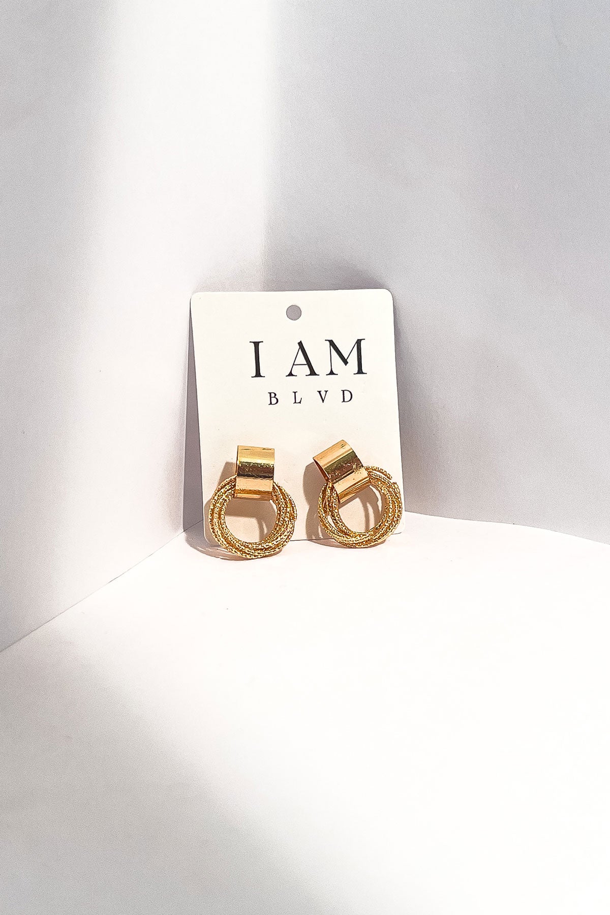 Textured Ear Ring - I AM BLVD