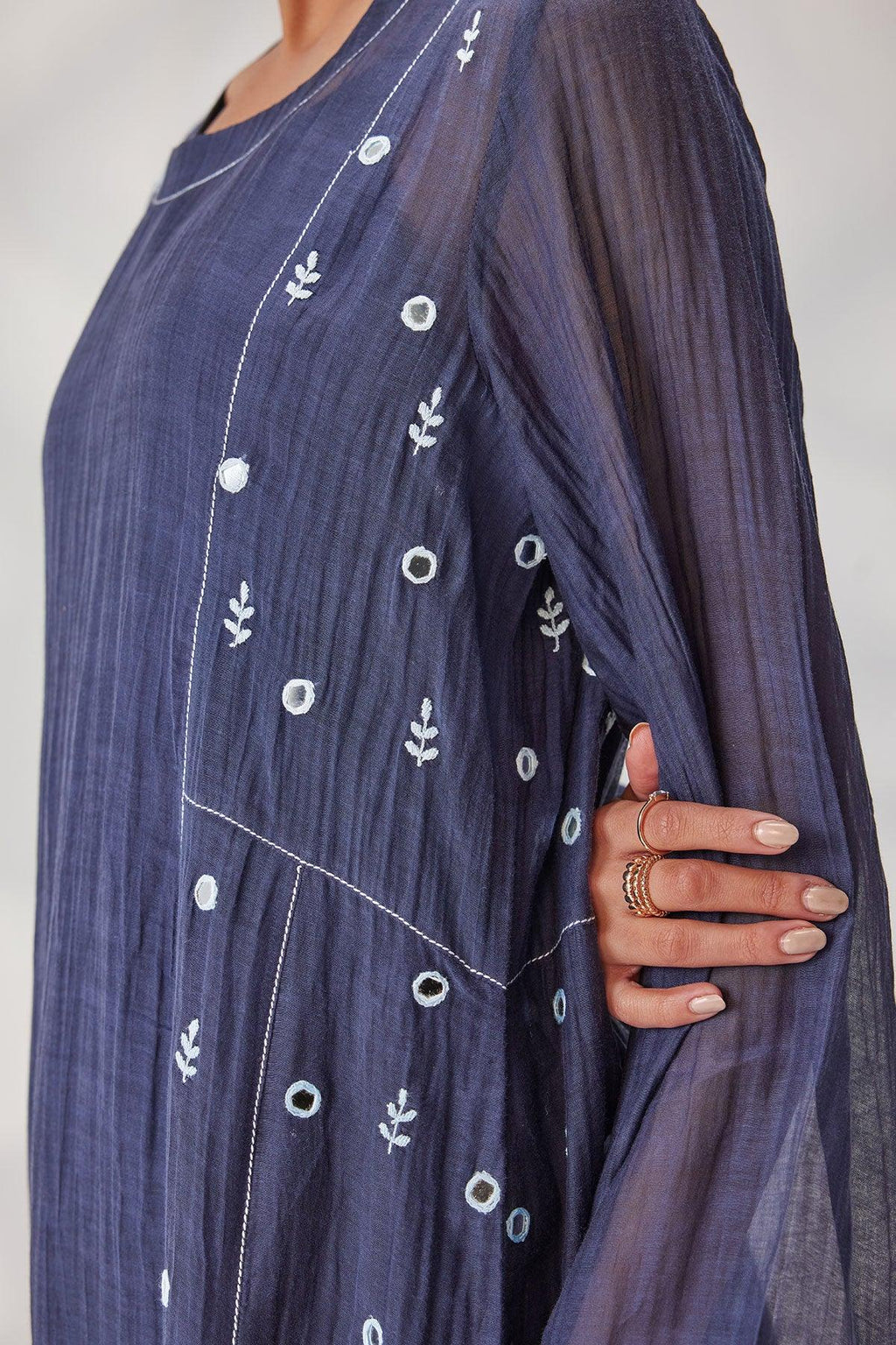 Mirror Embroidered Salwar - I AM BLVD