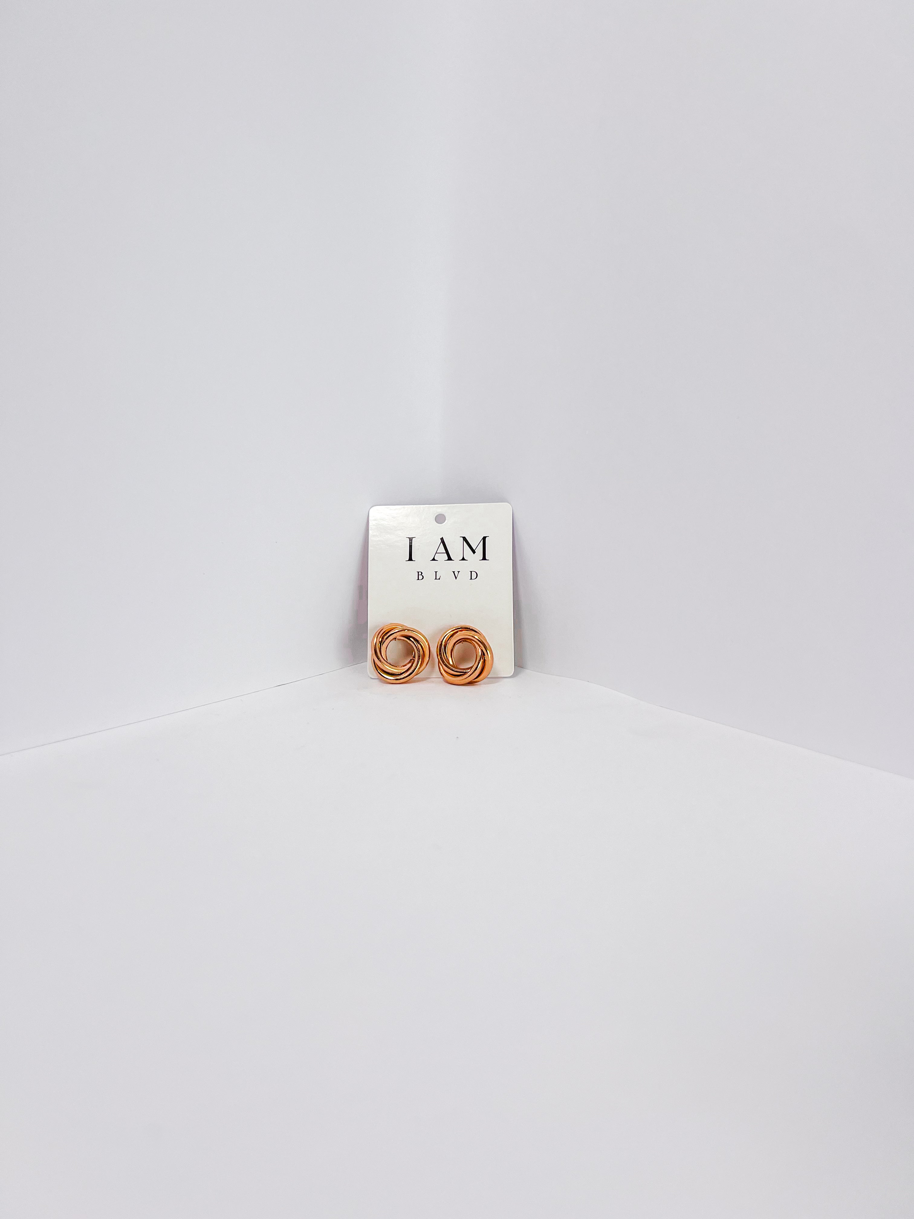 Round Hoop Ear Ring - I AM BLVD