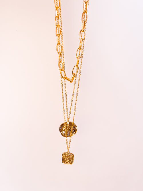 Boho Gold Necklace - I AM BLVD