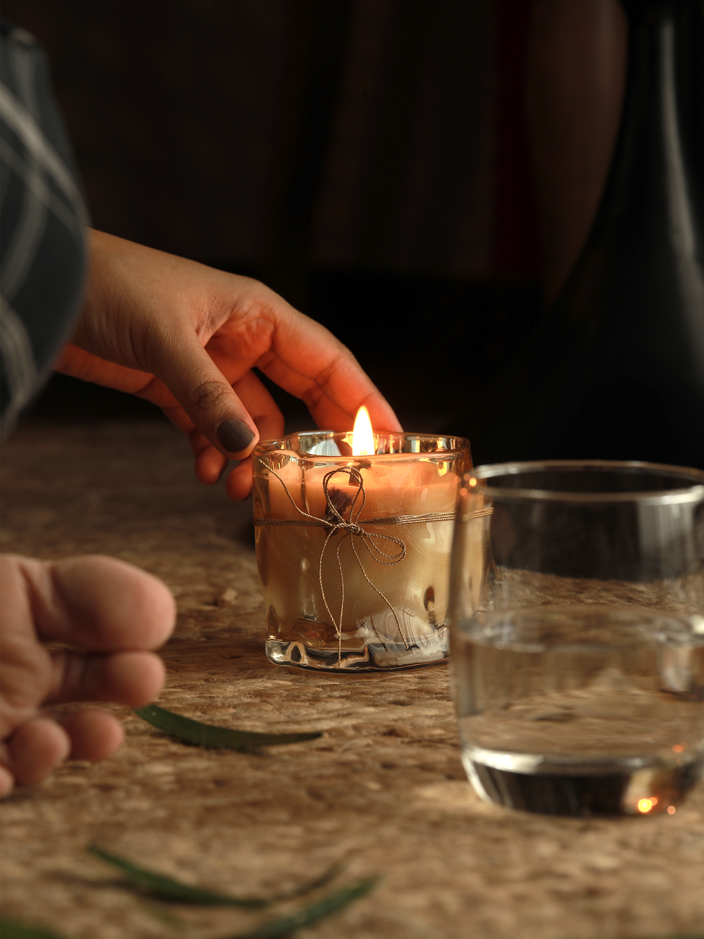 Patchouli Glass Jar Candle - Single Wick - I AM BLVD