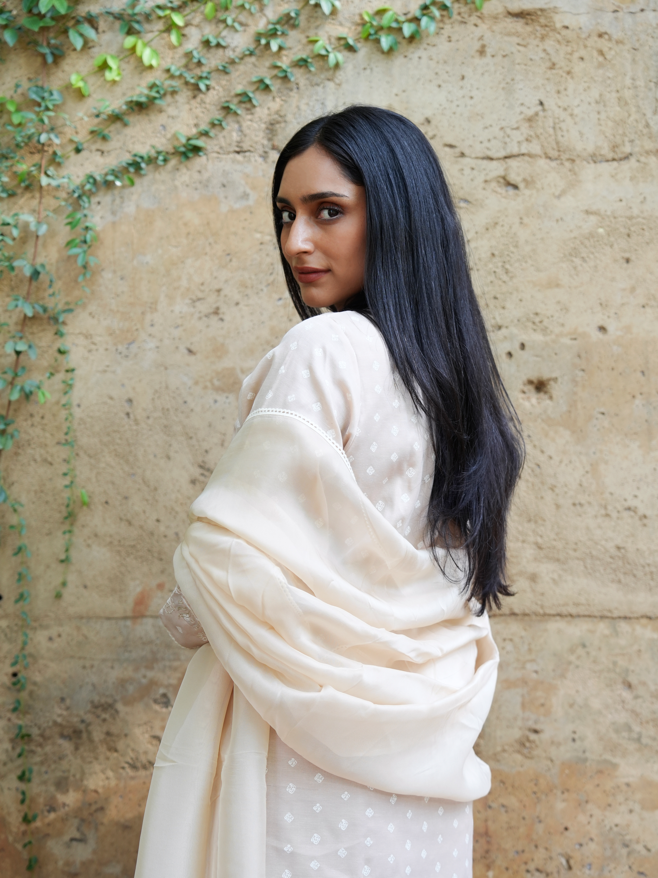 Ivory Salwar Suit - I AM BLVD