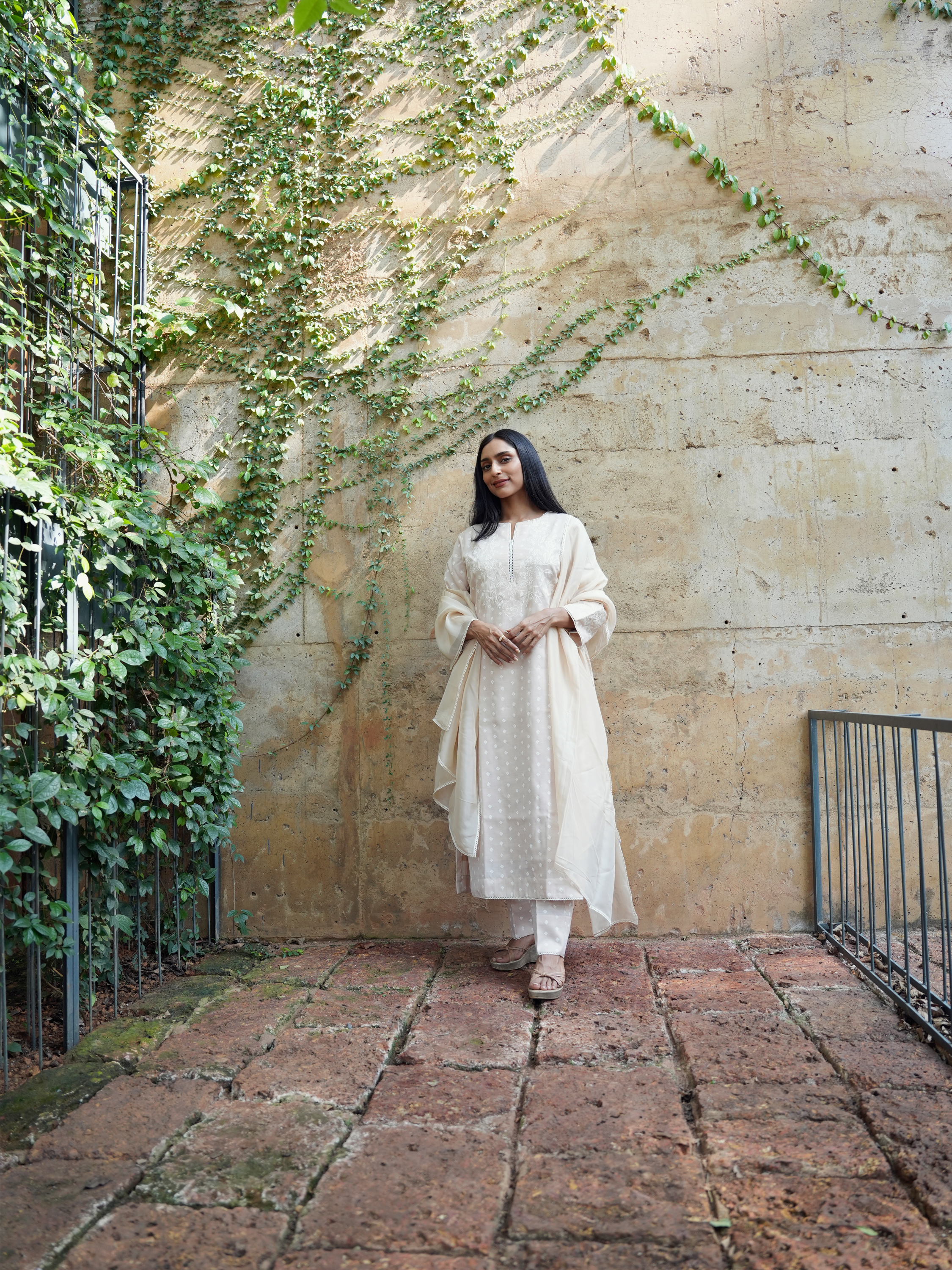 Ivory Salwar Suit - I AM BLVD