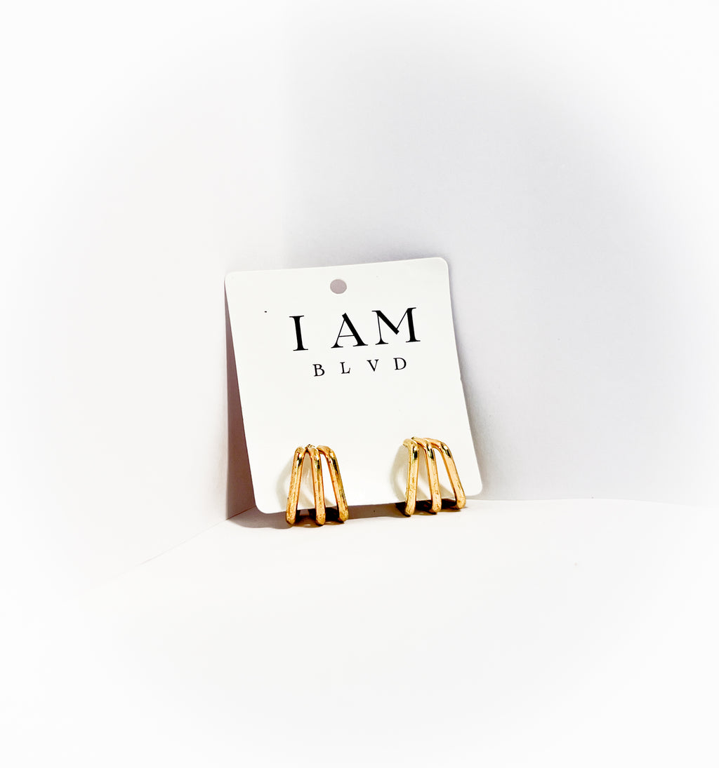 Triple Ear Cuffs Ear Ring - I AM BLVD
