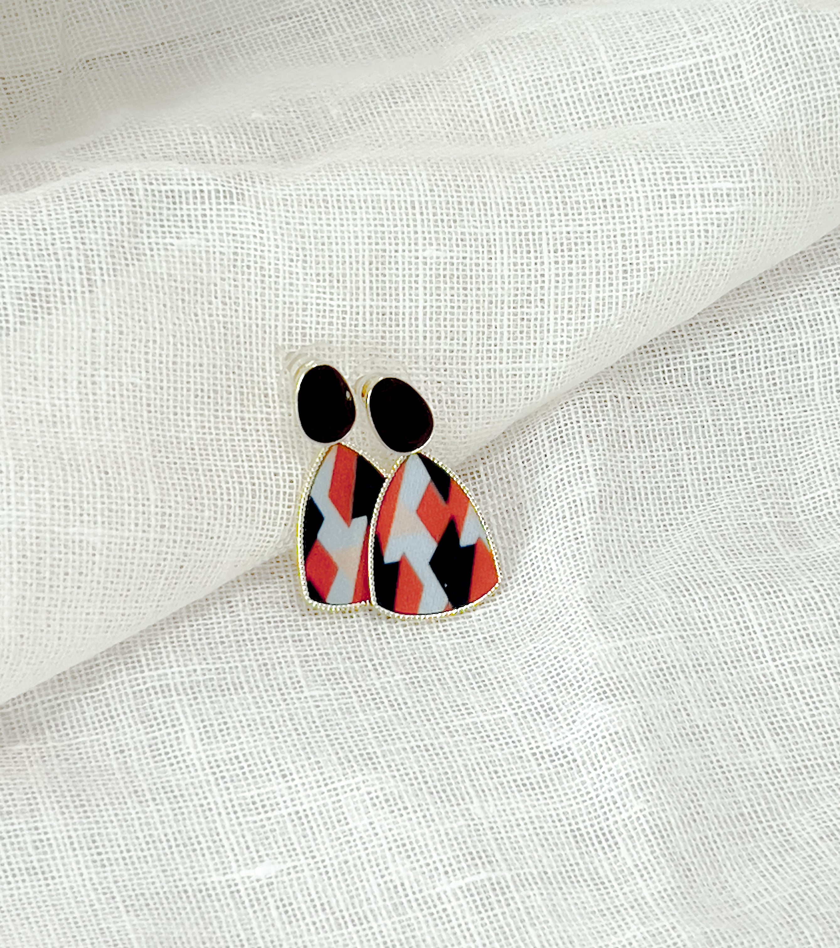 Pendant Textured Ear Ring - I AM BLVD