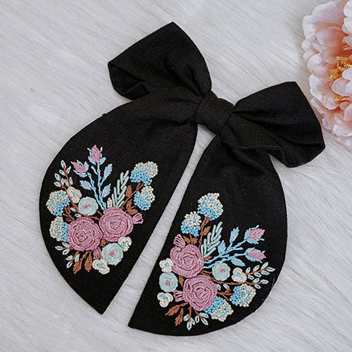 French Barrette Hair Clip - Black - I AM BLVD