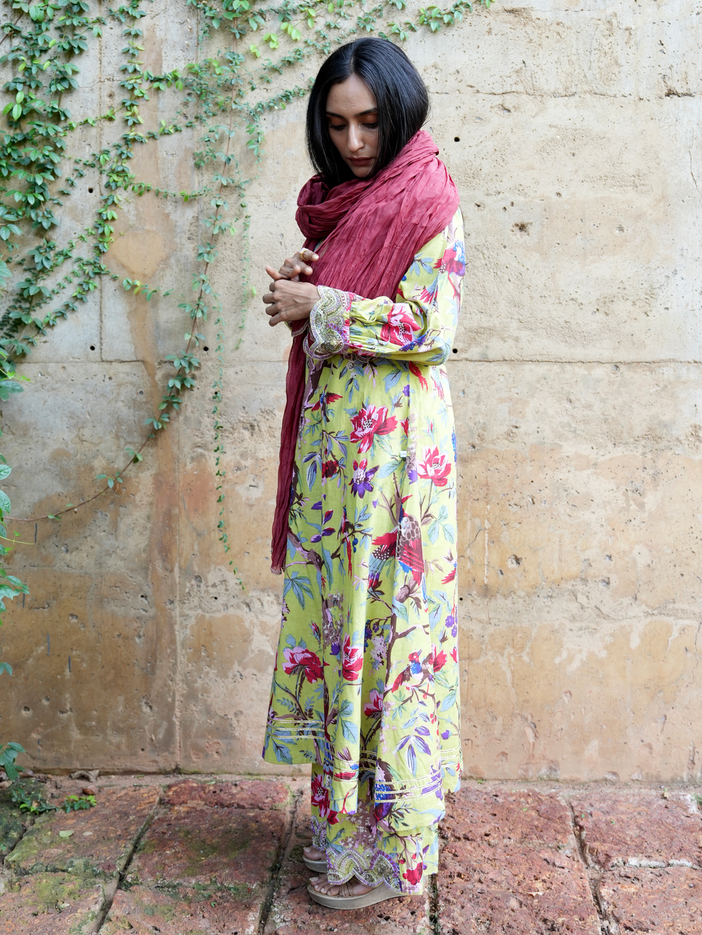 Spring Bliss Light Green Salwar Suit - I AM BLVD