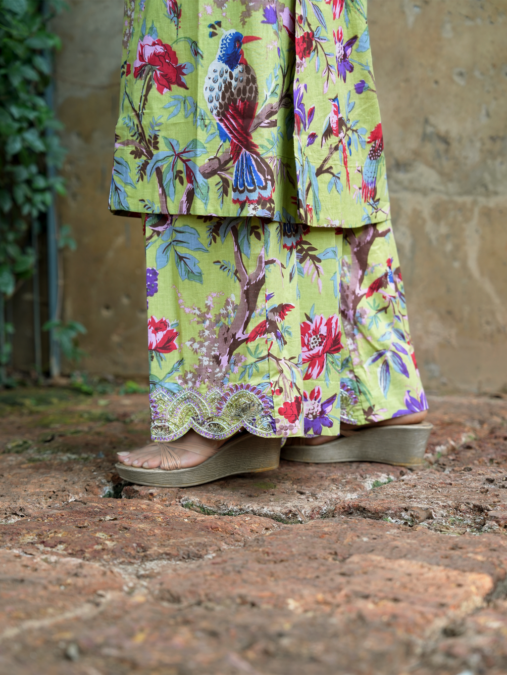 Spring Bliss Light Green Salwar Suit - I AM BLVD