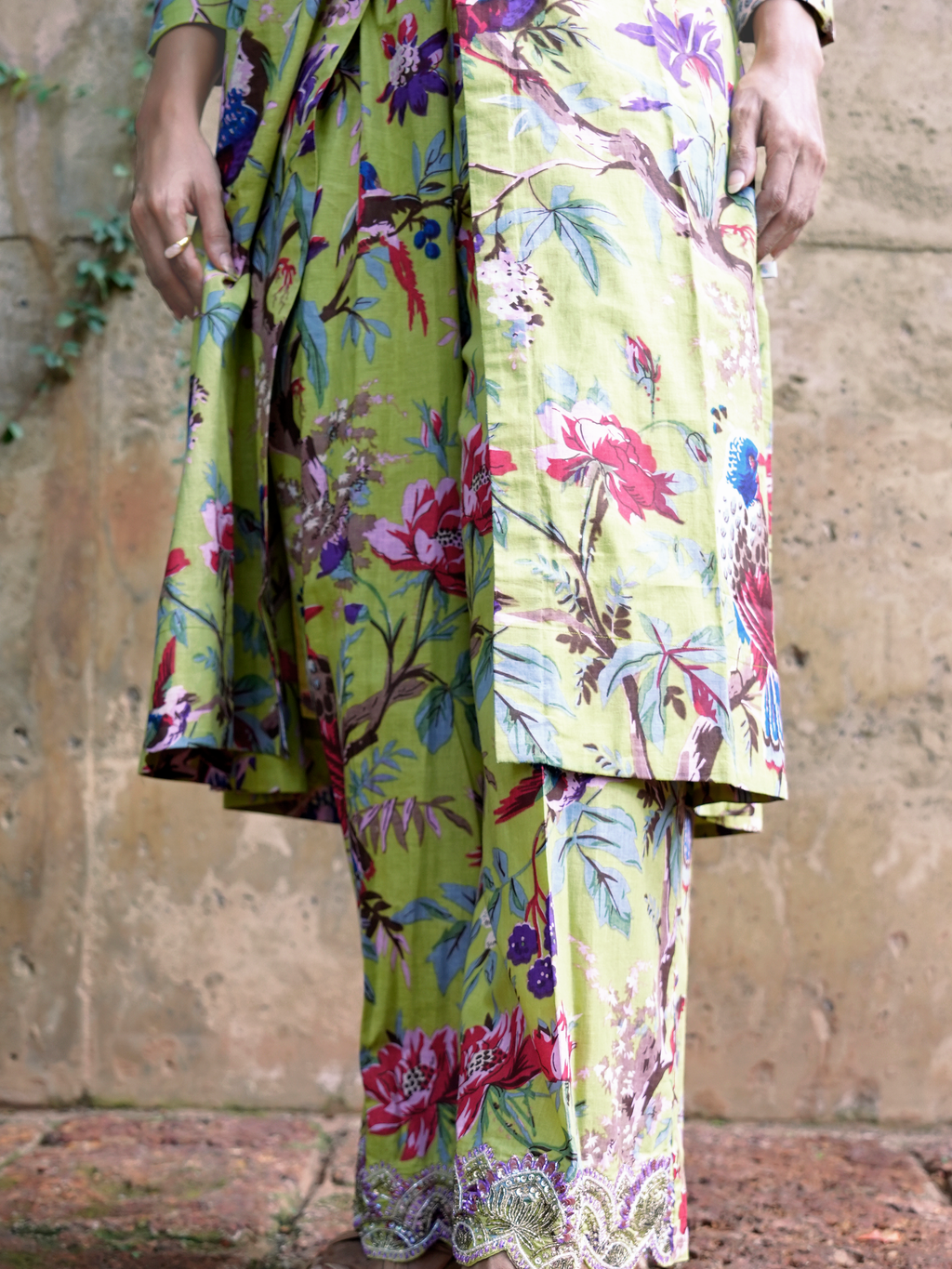 Spring Bliss Light Green Salwar Suit - I AM BLVD