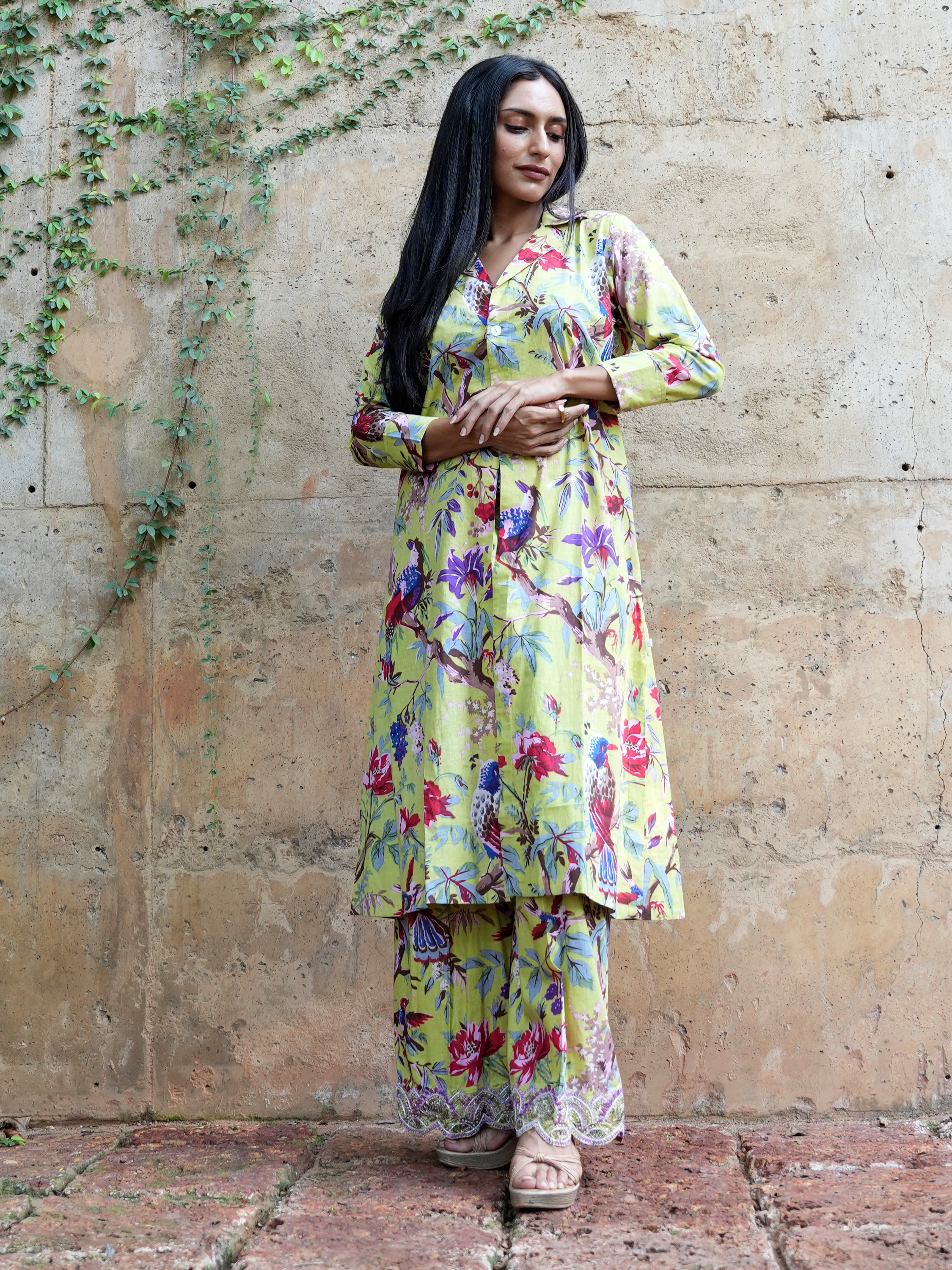 Spring Bliss Light Green Salwar Suit - I AM BLVD