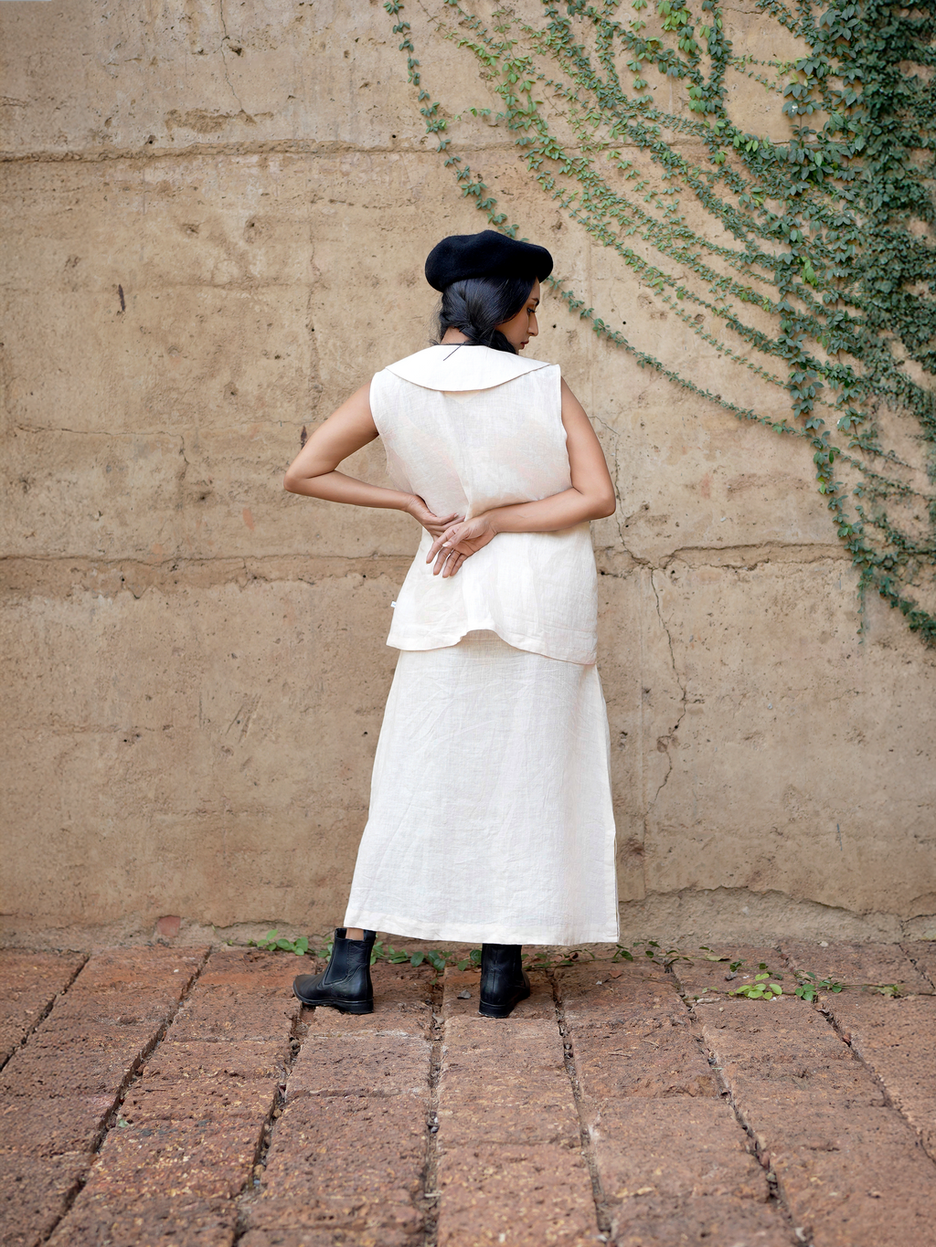 Handmade Linen Jacket - I AM BLVD