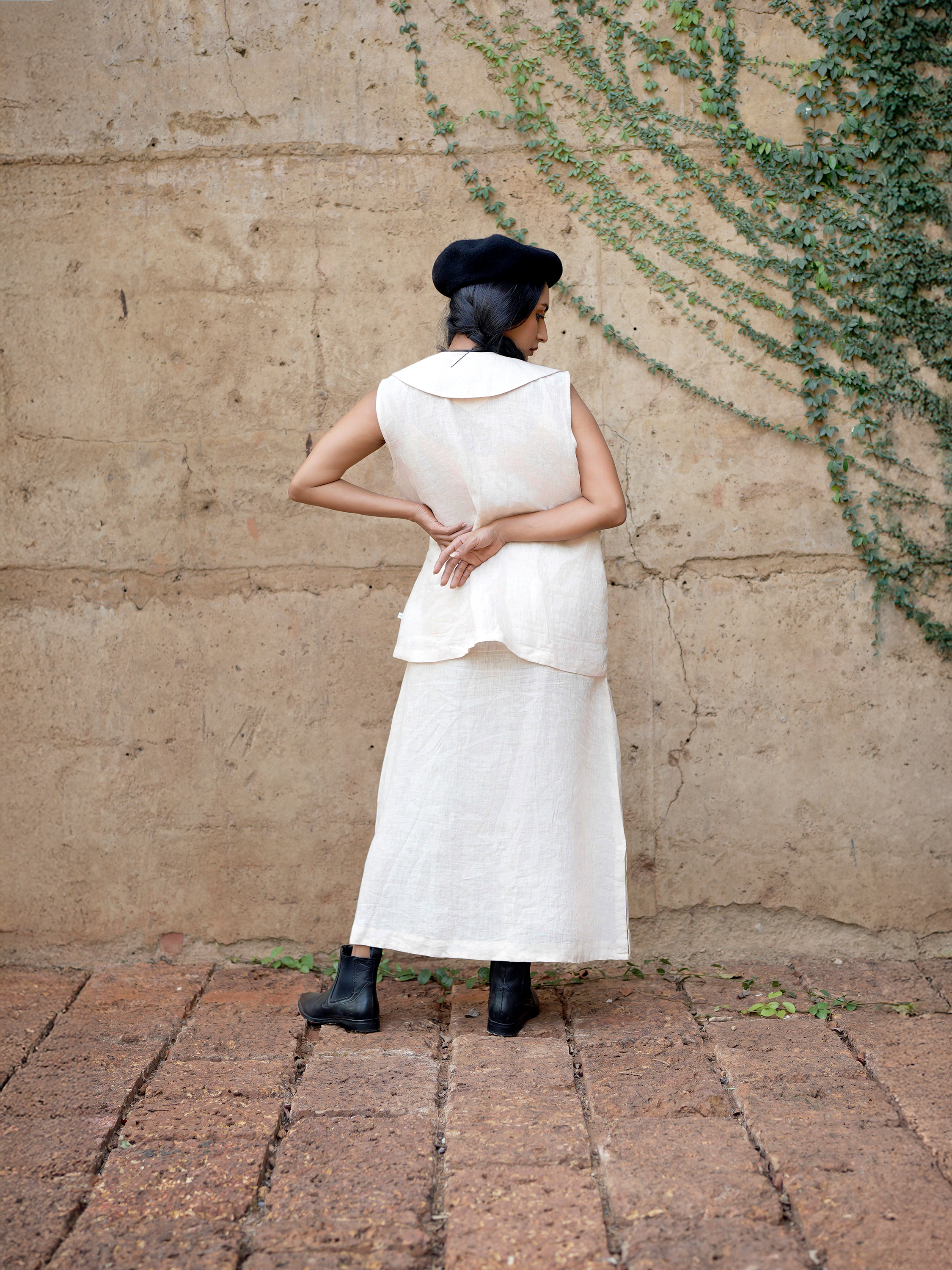 Handmade Linen Jacket - I AM BLVD