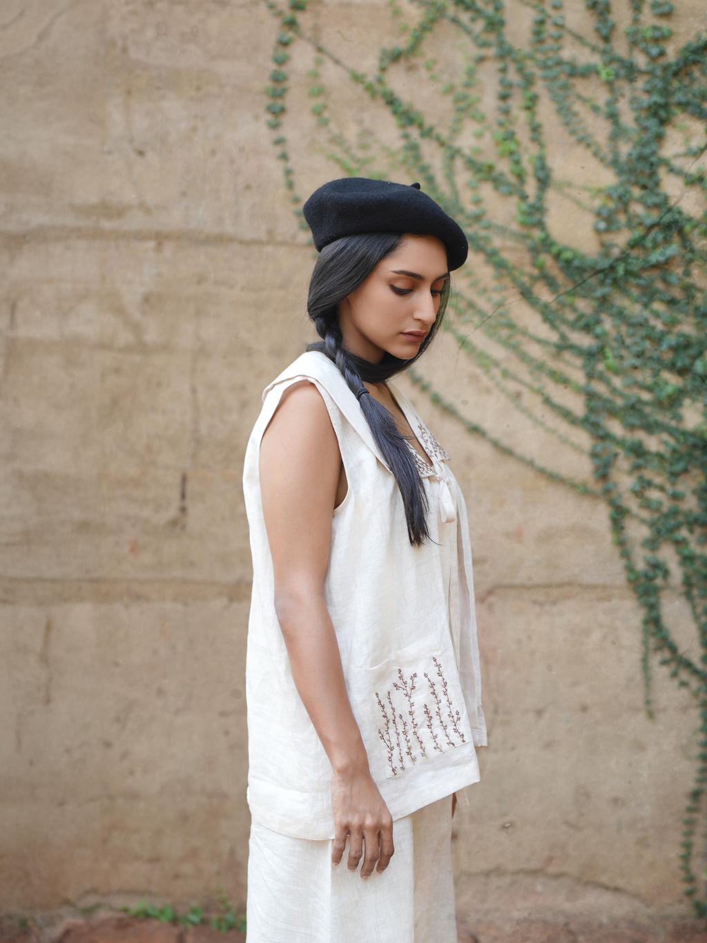 Handmade Linen Jacket - I AM BLVD