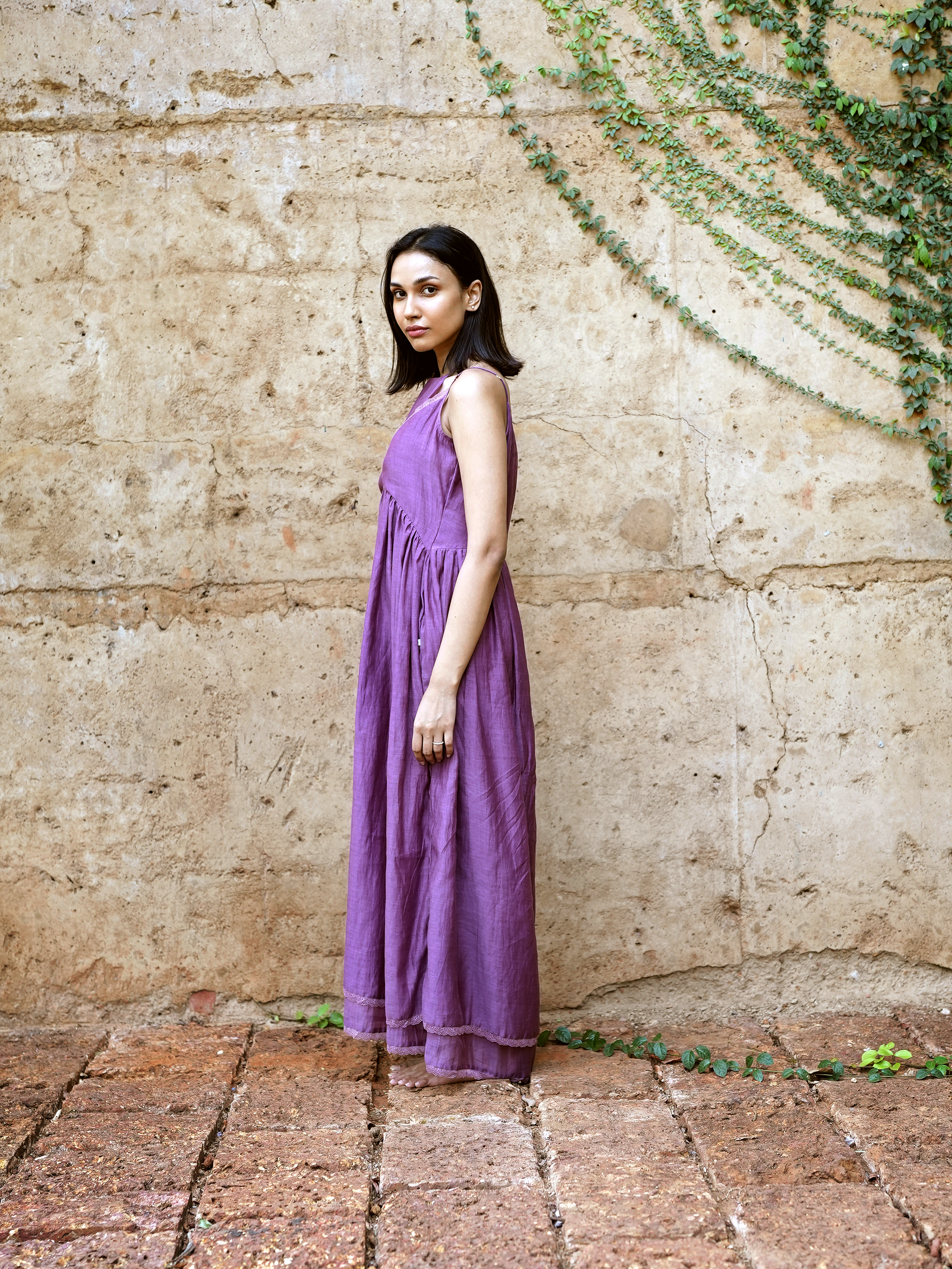 Purple Maxi Dress - I AM BLVD