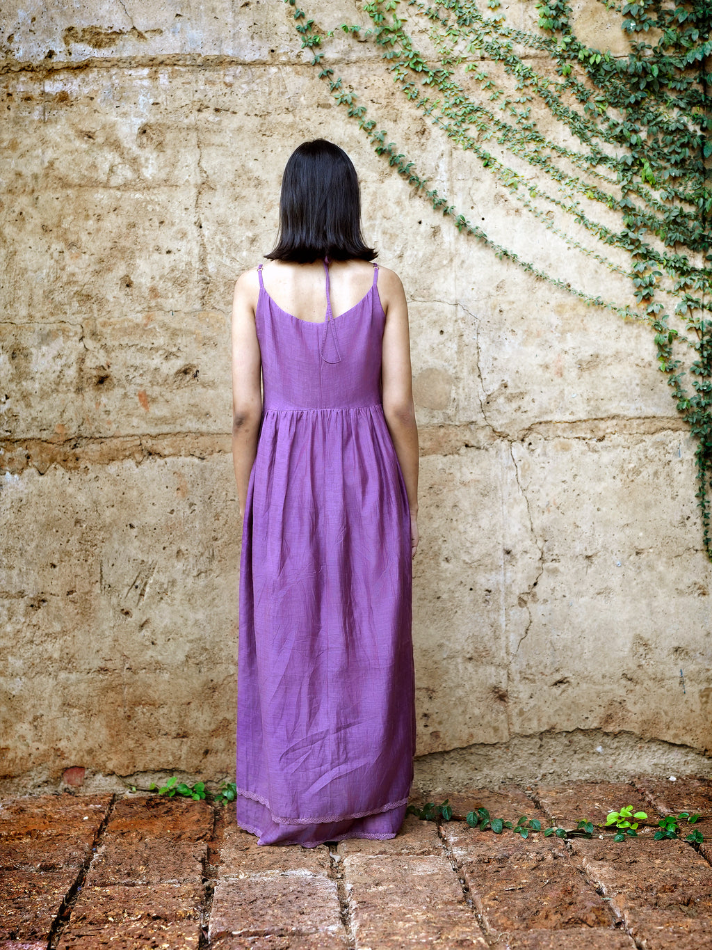 Purple Maxi Dress - I AM BLVD