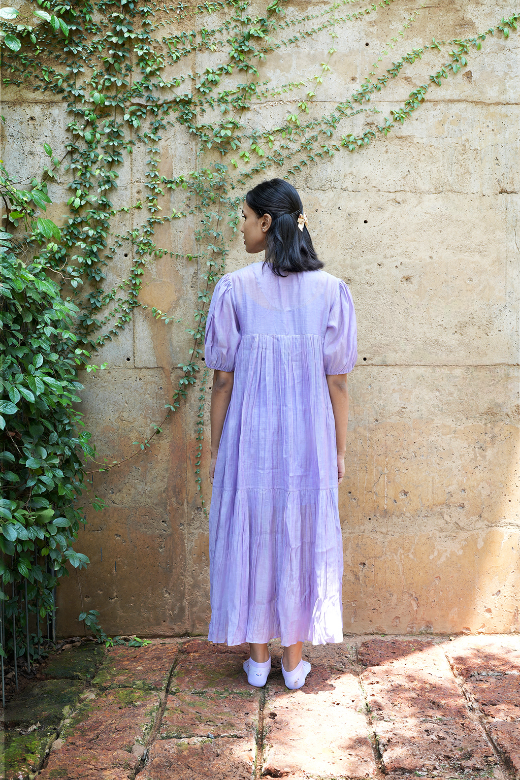 Lilac Dream Midi Dress - I AM BLVD