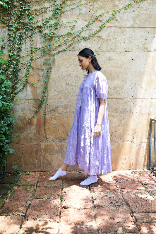 Lilac Dream Midi Dress