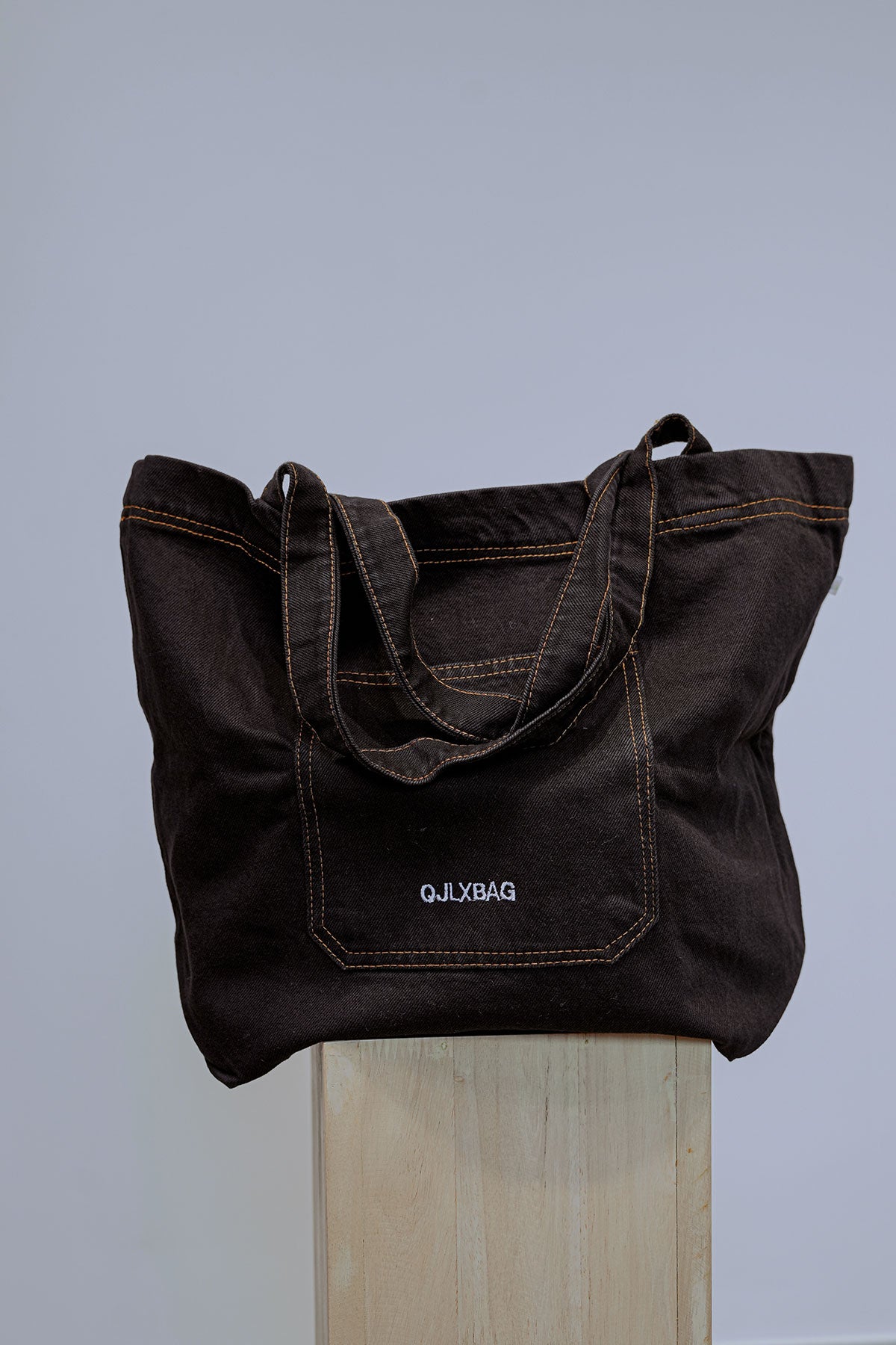 Denim Tote Bag - I AM BLVD