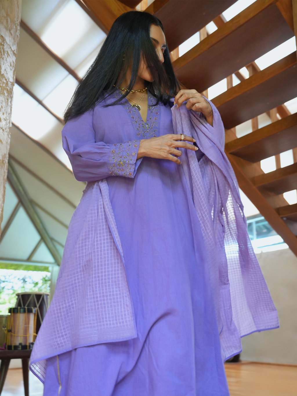 Purple Salwar Suit - I AM BLVD