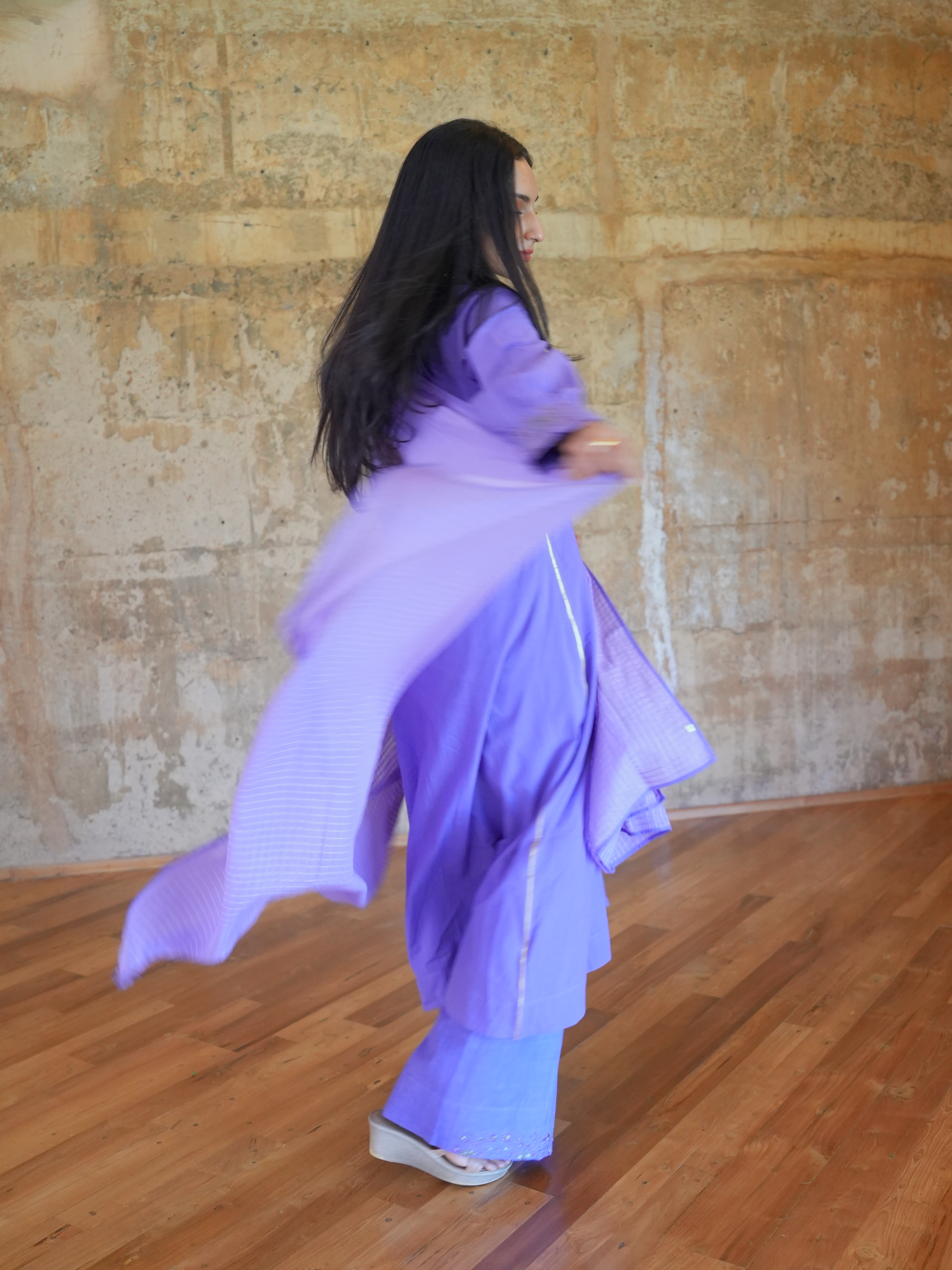 Purple Salwar Suit - I AM BLVD