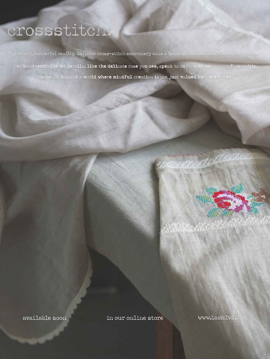 Neon Silver Chanderi Cotton Salwar Suit with Embroidered Roses - I AM BLVD